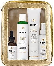 Fragrances, Perfumes, Cosmetics Set, 4 products - Philip B Four Step Hair + Scalp Treatment Set