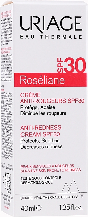 Anti-Redness Cream - Uriage Roseliane Anti-Redness Cream SPF30  — photo N10
