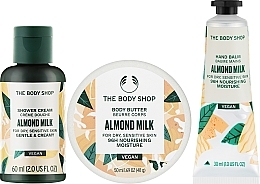 Fragrances, Perfumes, Cosmetics Set - The Body Shop Soothe & Smooth Almond Milk Mini Gift