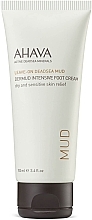 Rich Foot Cream - Ahava Leave-on Deadsea Mud Foot Cream Dry/Sensitive Skin Relief — photo N1