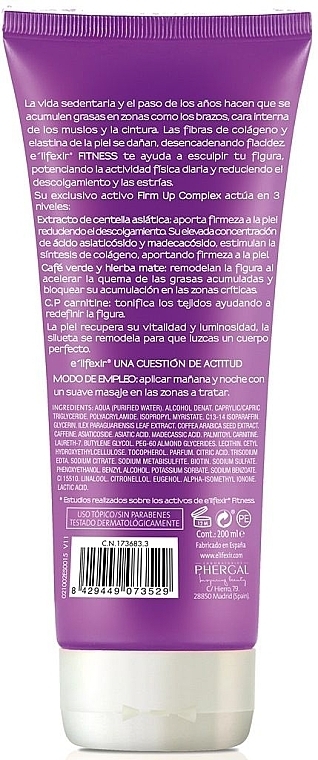 Body Shaping Gel - E'lifexir Dermo Fitness Multi-Active Sculptor Gel — photo N8