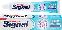 Fragrances, Perfumes, Cosmetics Toothpaste with Microgranules - Signal Long Active Intensive Cleaning