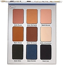 Eyeshadow Palette - TheBalm Meet Matt(e) Ador Matte Eyeshadow Palette — photo N2