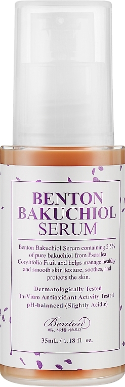 Bakuchiol Face Serum - Benton Bakuchiol Serum — photo N2