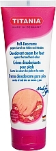 Fragrances, Perfumes, Cosmetics Deodoring Foot Cream - Titania Deodorant Cream For Feet