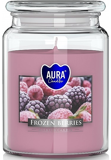 Frozen Berries Candle in Jar - Bispol Aura Frozen Berries Candles — photo N1