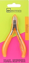 Cuticle Nippers, orange - IDC Institute Neon Nail Nipper — photo N1