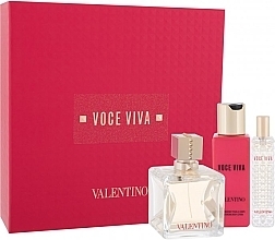 Fragrances, Perfumes, Cosmetics Valentino Voce Viva - Set (edp/100ml + edp/15ml + b/lot/100ml)	