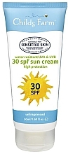 Fragrances, Perfumes, Cosmetics Body Sun Cream - Childs Farm Sun Cream Unfragranced SPF 30