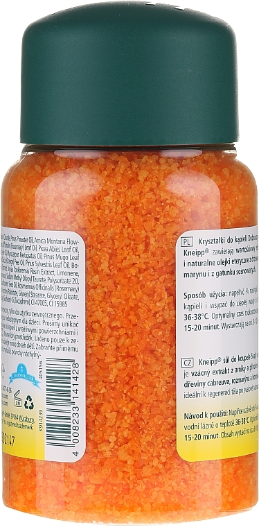 Arnica Bath Salt - Kneipp Arnica Bath Salt — photo N2