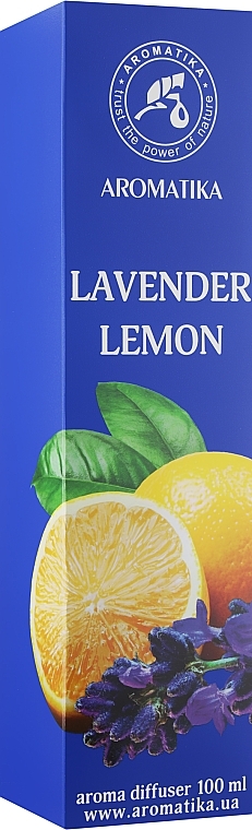 Lavender & Lemon Reed Diffuser - Aromatika — photo N14
