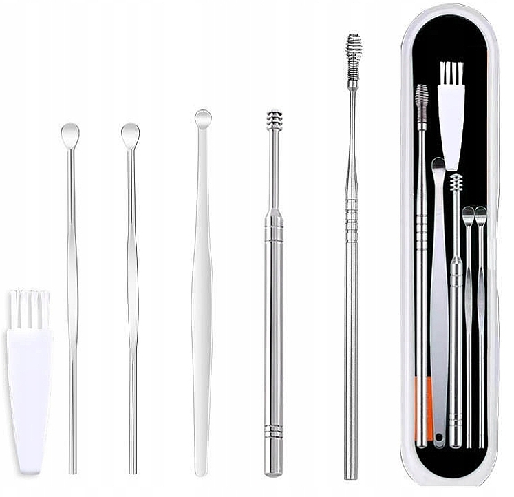 Ear Cleaning Set, 6 pcs - Deni Carte — photo N1