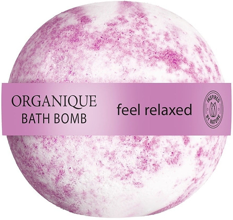 Feel Relaxed Effervescent Bath Bomb - Organique HomeSpa — photo N1