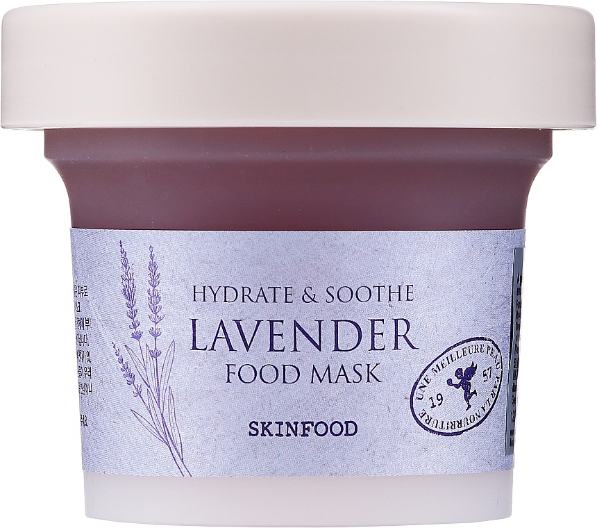 Moisturizing & Soothing Lavender Face Mask - Skinfood Lavender Food Mask — photo N1