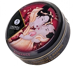 Sparkling Strawberry Wine Massage Candle - Shunga Massage Candle Romance Sparkling Strawberry Wine — photo N2