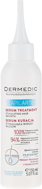 Stimulating & Regenerating Hair Growth Serum - Dermedic Capilarte — photo N13