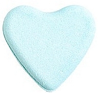 Heart Bath Bomb, blue - IDC Institute Heart Bath Fizzer — photo N1