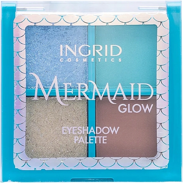 Eyeshadow Palette - Ingrid Cosmetics Mermaid Glow Eyeshdow Palette — photo N2