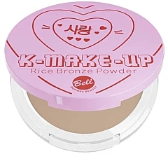 Rice Bronzer Powder - Bell Asian Valentine's Day K-Make-Up Rice Bronze Powder — photo N1