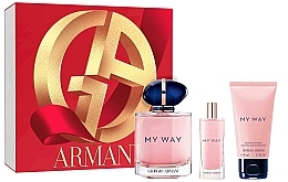 Fragrances, Perfumes, Cosmetics Giorgio Armani My Way - Set (edp/90ml + edp/15ml + b/lot/50ml)