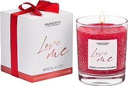 Fragrances, Perfumes, Cosmetics Sandalwood Scented Candle - Magnetifico Love Me Sandalwood Scented Candle