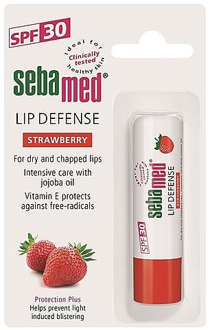 Lip Balm - Sebamed Lip Defense Stick SPF30 Strawberry — photo N7