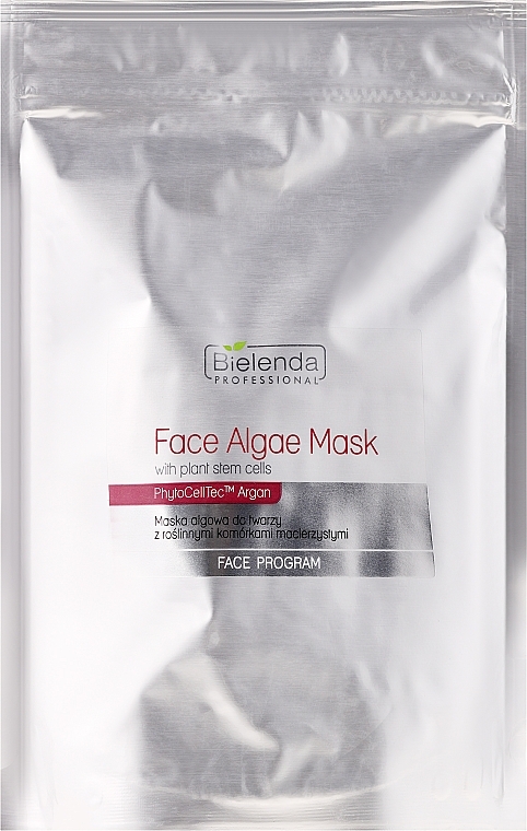 Alginate Face Mask with Plant Stem Cells - Bielenda Professional Face Algae Mask (refill) — photo N2
