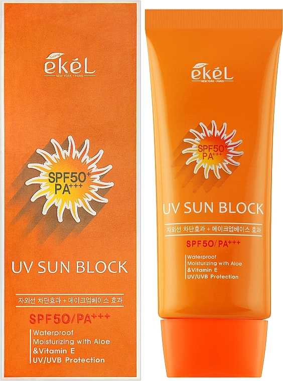 Sunscreen - Ekel UV Sun Block SPF 50/PA+++ — photo N7