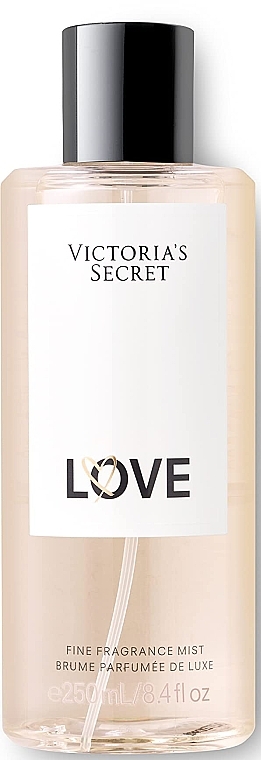 Victoria's Secret Love Fine Fragrance Mist - 香り豊かなボディスプレー — photo N1