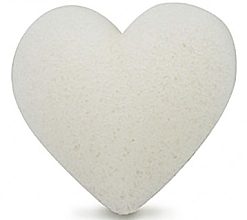 Fragrances, Perfumes, Cosmetics Heart Cleansing Sponge - Bebevisa Pure Konjac Sponge