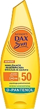 Fragrances, Perfumes, Cosmetics Sunscreen Emulsion with D-Panthenol - Dax Sun Moisturizing And Regenerating Suntan Emulsion Spf 50 With D-panthenol