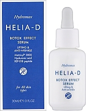 Botox Face Serum - Helia-D Hydramax Botox Effect Serum — photo N2