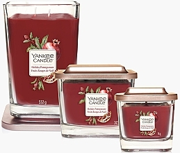 Scented Candle - Yankee Candle Elevation Holiday Pomegranate — photo N4