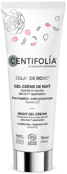 Night Face Cream Gel - Centifolia — photo N1