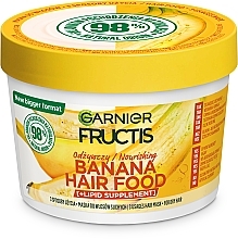 Fragrances, Perfumes, Cosmetics Nourishing Mask for Dry Hair - Garnier Fructis Banana Hair Food Nourishing Mask