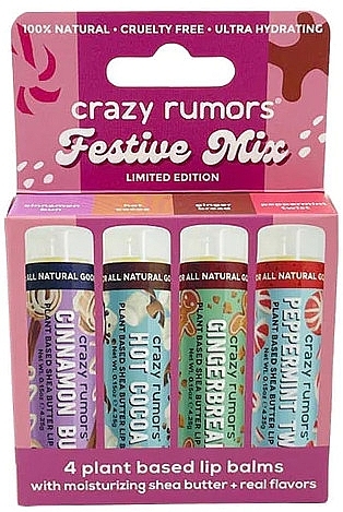 Lip Balm Set - Crazy Rumors Festive Mix — photo N2