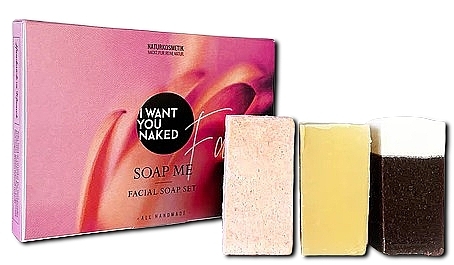 Soap Me Set - I Want You Naked Facial Soap Set (soap/3*30g) — photo N2