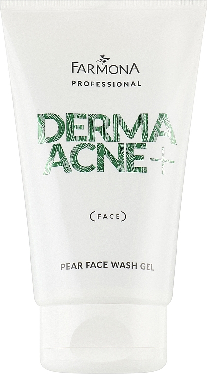 Facial Washing Gel - Farmona Dermaacne+ Pear Face Wash Gel — photo N2