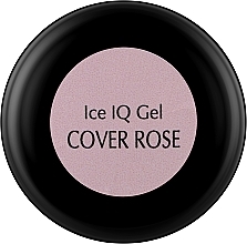 Low-Temperature Gel, smoky pink - PNB UV/LED Ice IQ Gel Cover Rose — photo N4