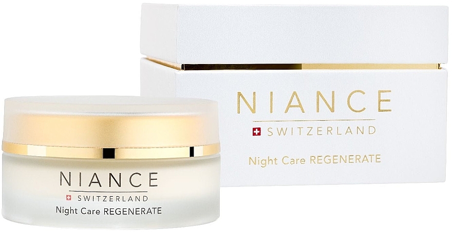 Anti-Aging Repairing Night Face Cream - Niance Night Care Regenerate Anti-Aging Night Cream — photo N2