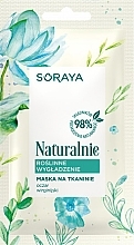 Fragrances, Perfumes, Cosmetics Smoothing Sheet Mask - Soraya Naturalnie Mask