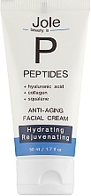 Anti-Aging Cream with Hyaluronic Acid, Peptides & Collagen - Jole Peptides Anti-Aging Facial Cream — photo N5