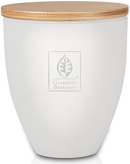 Giardino Benessere White Musk Candle - Perfumed Candle — photo N1