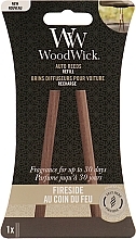 Car Reed Diffuser (refill) - Woodwick Fireside Auto Reeds Refill — photo N1