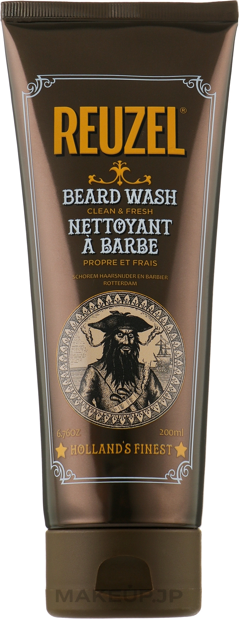 Beard Shampoo - Reuzel Clean & Fresh Beard Wash — photo 200 ml
