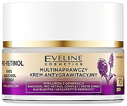 Multi-Revitalizing Face Cream 70+ - Eveline Cosmetics Pro-Retinol 100% Bakuchiol Multi-Repair Anti-Gravity Cream — photo N2