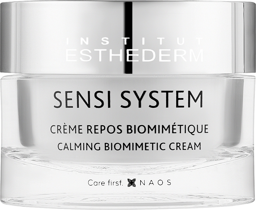 Soothing Biometric Face Cream - Institut Esthederm Sensi System Calming Biomimetic Cream — photo N1