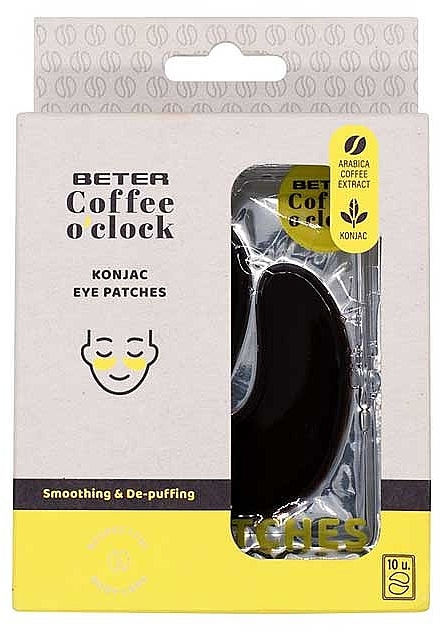 Eye Patches - Beter Coffee O'Clock Konjac Eye Patches — photo N2