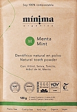 Natural Tooth Powder in Compostable Paper Bag - Minima Organics Natural Tooth Powder — photo N3