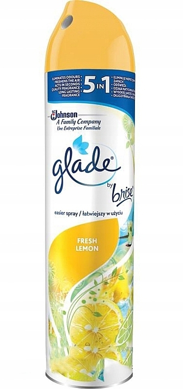 Glade Fresh Lemon Air Freshener - Air Freshener Lemon — photo N3